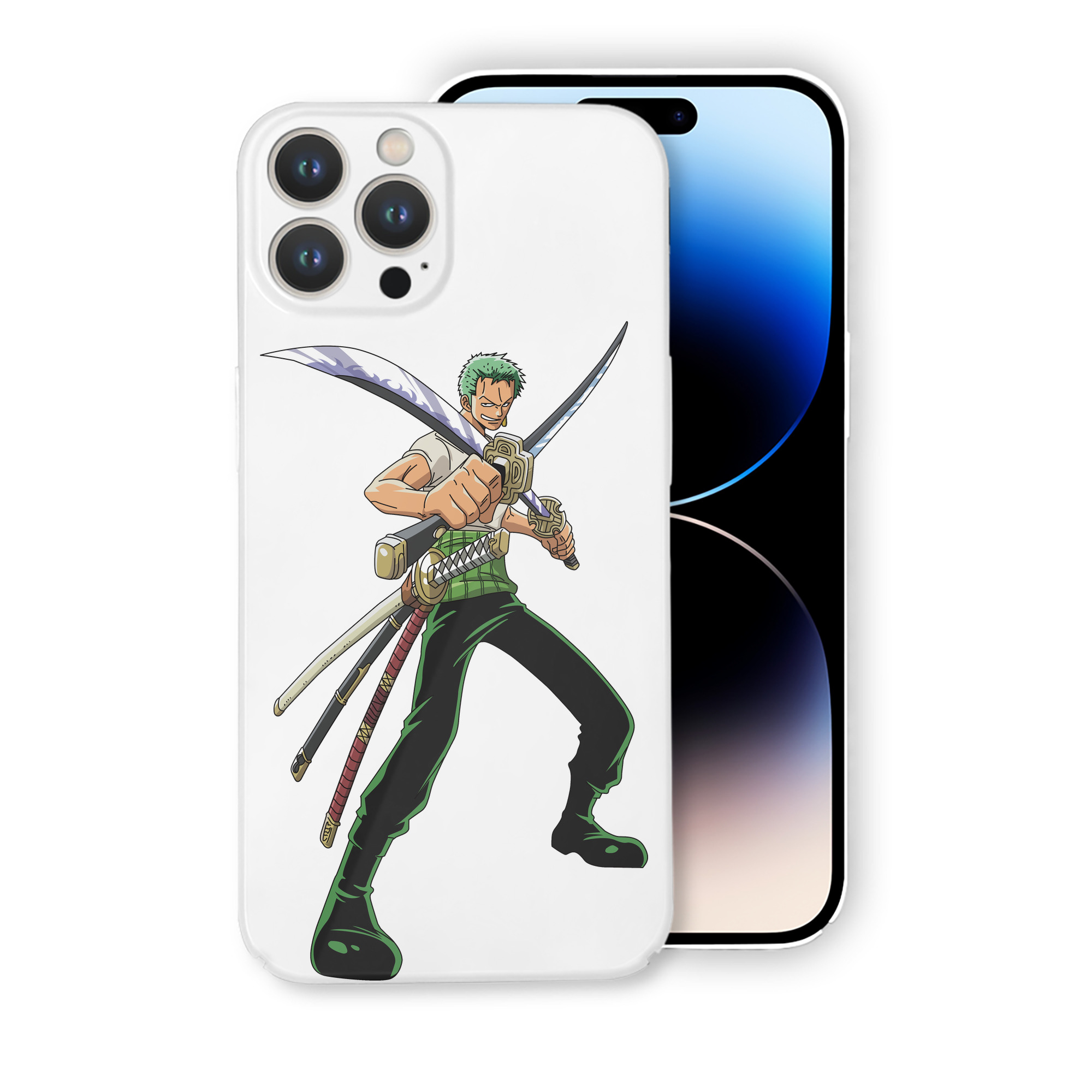 （画像用） ワンピース ロロノア・ゾロ ONE PIECE Roronoa Zoro 【iPhone 14シリーズ対応】ハードケース